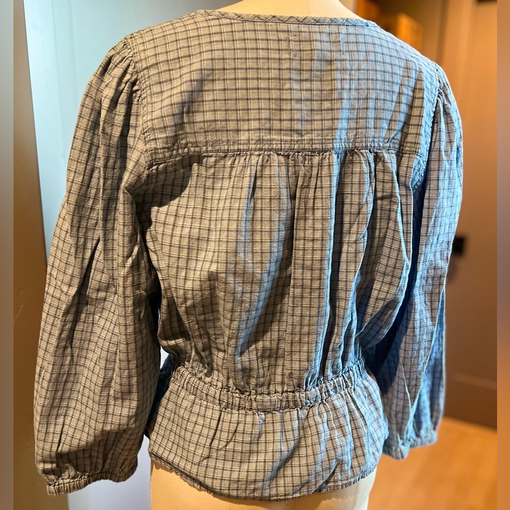 Madewell Chambray Button Down Blouse - image 2